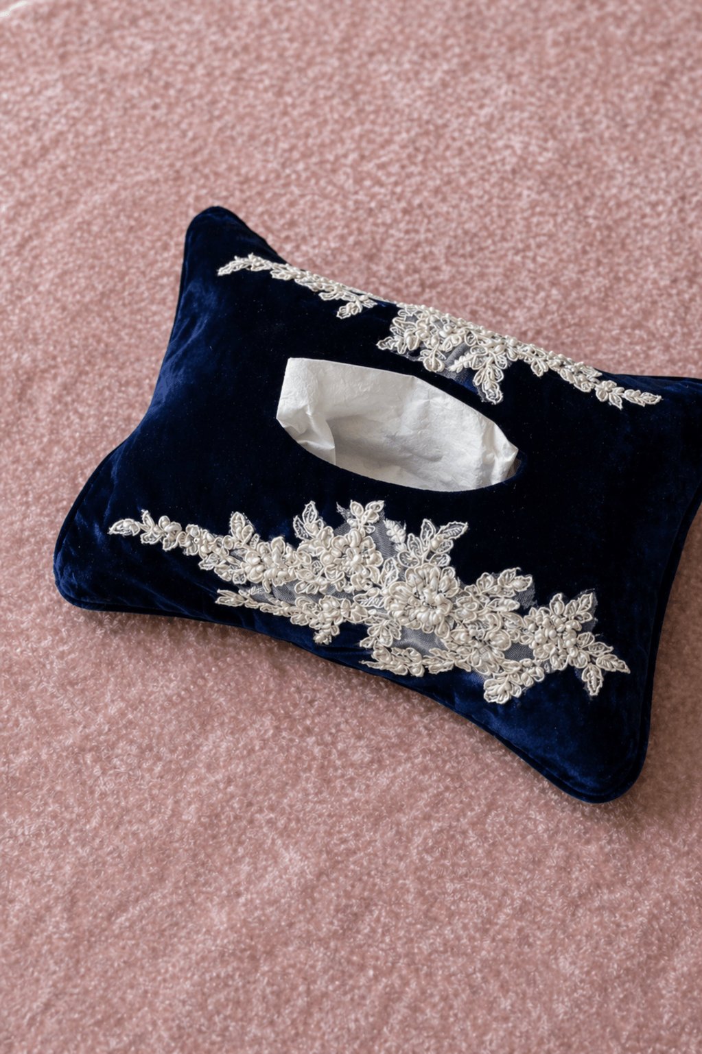 Blooming Dale in Dark Blue