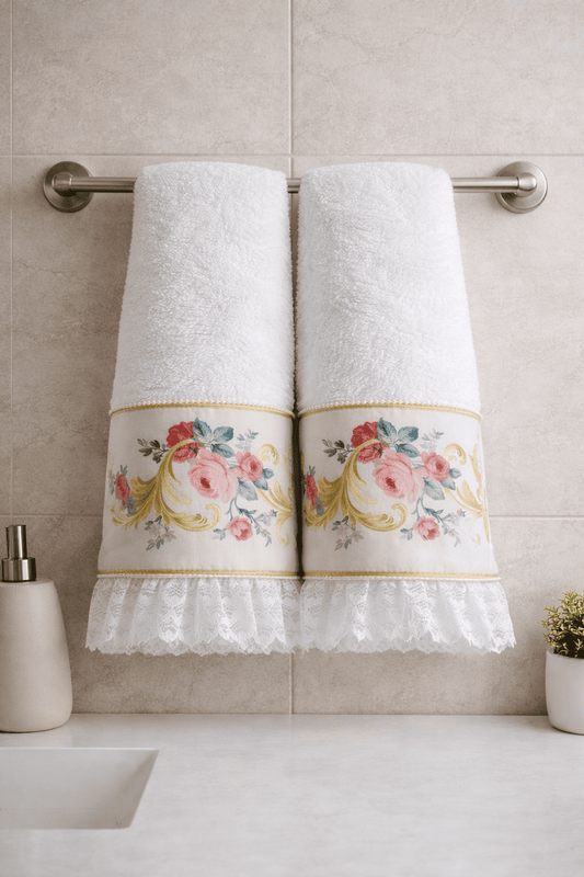 floral whisper in white