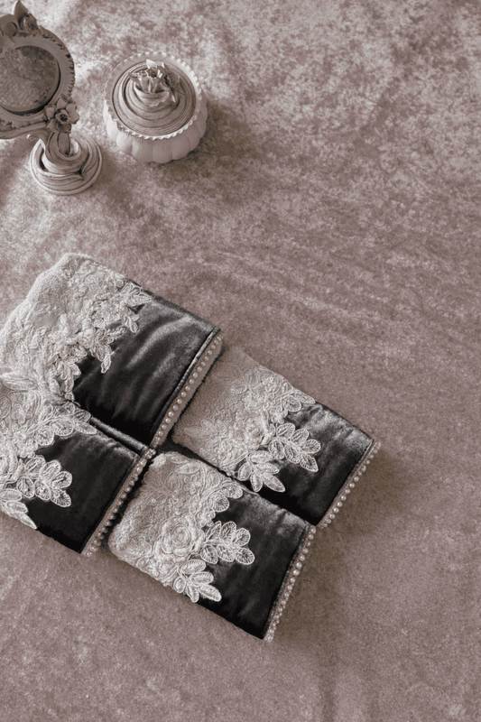 Velvet Bloom in Grey